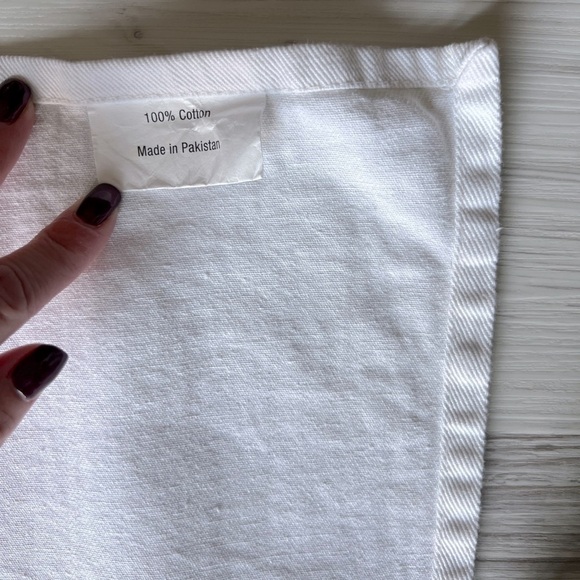 RAE DUNN naughty nice holiday cotton tea towels - Picture 8 of 16